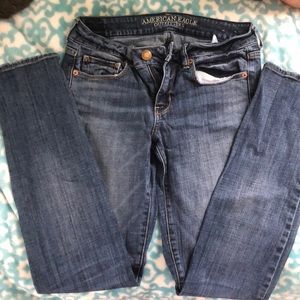 AE jeans. Skinny stretch size 6 long.